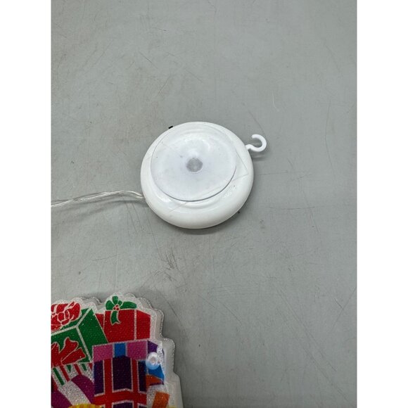 Christmas Santa Train Window Ornament Battery Operated Light-Up Decoration READ - Picture 3 of 7